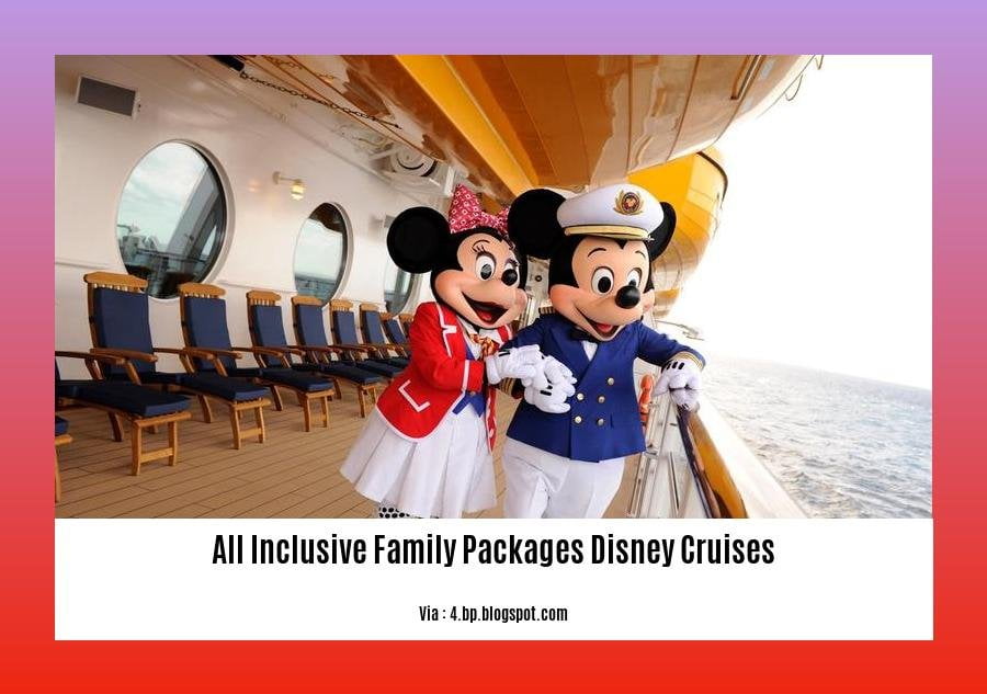 AllInclusive Family Packages on Disney Cruises A Comprehensive Guide