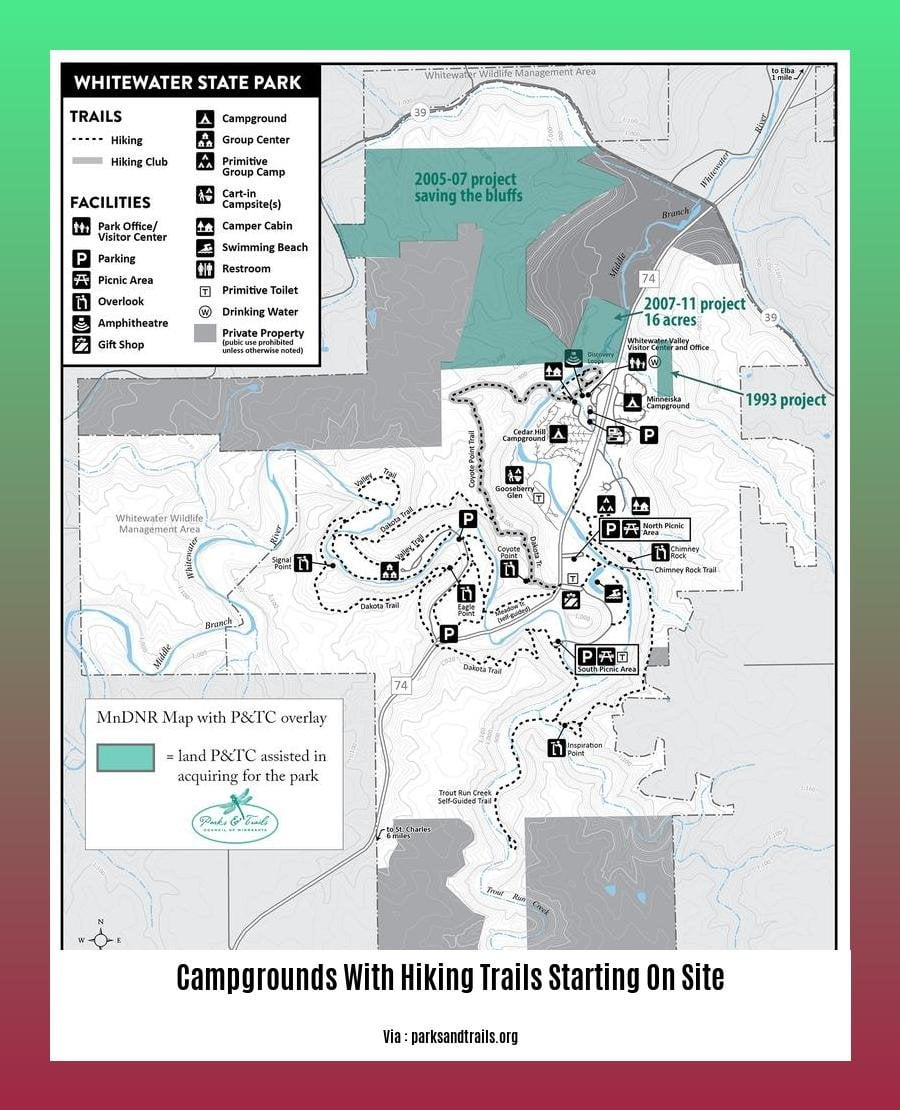 Campgrounds With Hiking Trails Starting On-Site: Unveiling Nature's ...