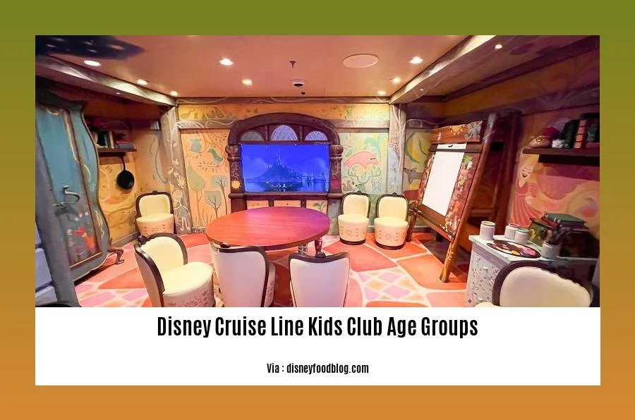 disney cruise line kids club