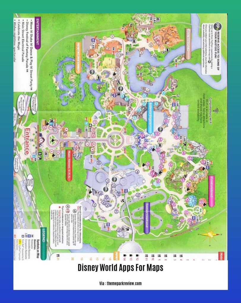 Disney World Apps for Maps: Unveiling the Secrets to Navigating the 